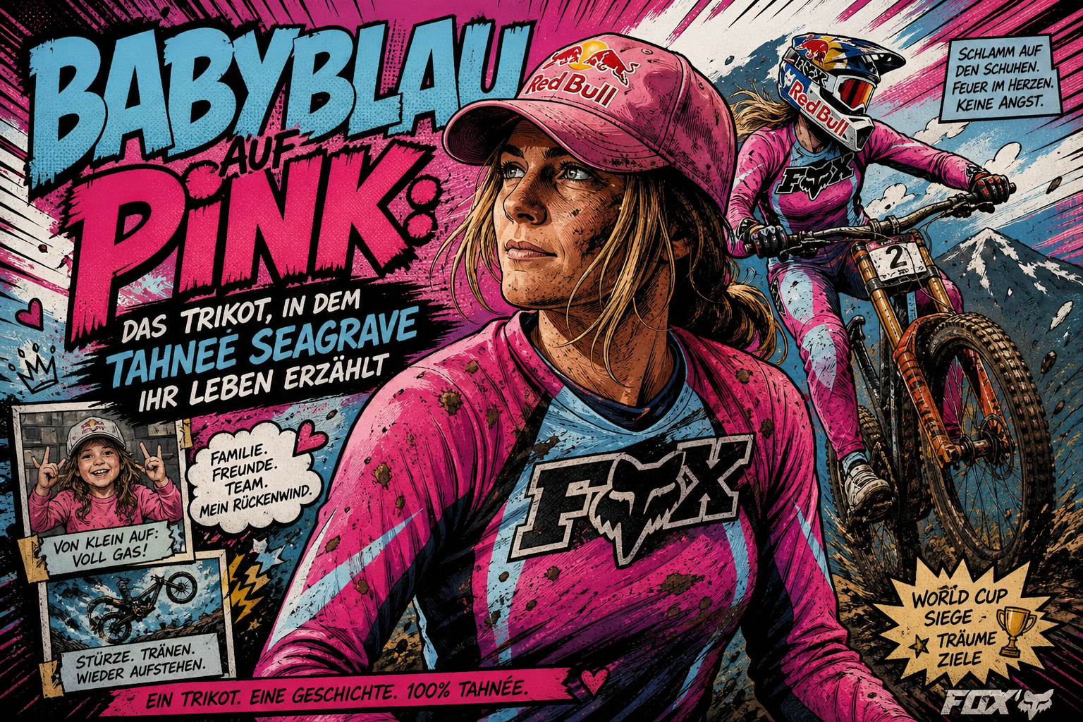 Babyblau auf Pink Das Trikot, in dem Tahnée Seagrave ihr Leben erzählt (2)