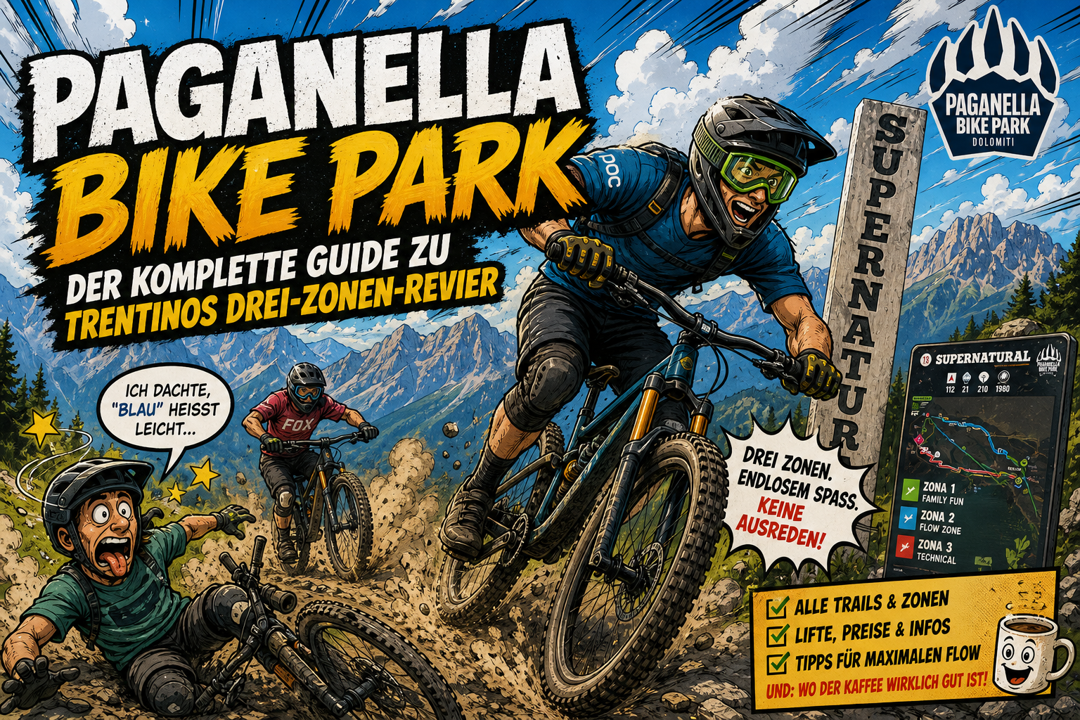 Paganella Bike Park Der komplette Guide zu Trentinos Drei Zonen Revier (2)