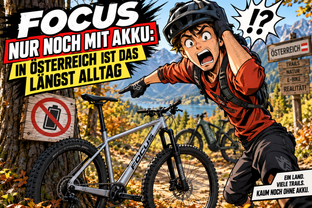 Focus nur noch mit Akku In Österreich ist das längst Alltag